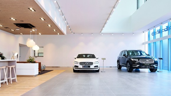 볼보 강남 대치 전시장 내부. ⓒ 볼보자동차코리아