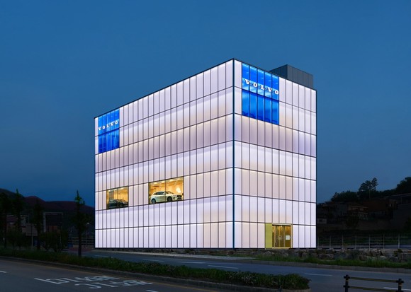볼보 청주 전시장 및 서비스센터 전경. ⓒ 볼보자동차코리아