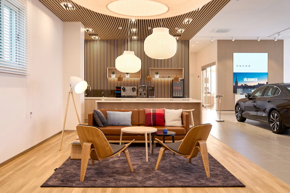 볼보 청주 전시장 고객라운지. ⓒ 볼보자동차코리아