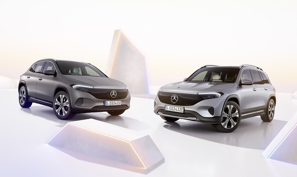 더 뉴 EQA, 더 뉴 EQB의 일렉트릭 아트. ⓒ 메르세데스-벤츠 코리아