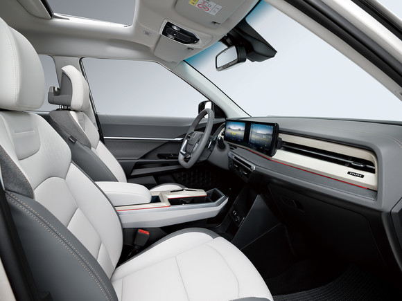 토레스 EVX 밴 인테리어. ⓒ KG 모빌리티