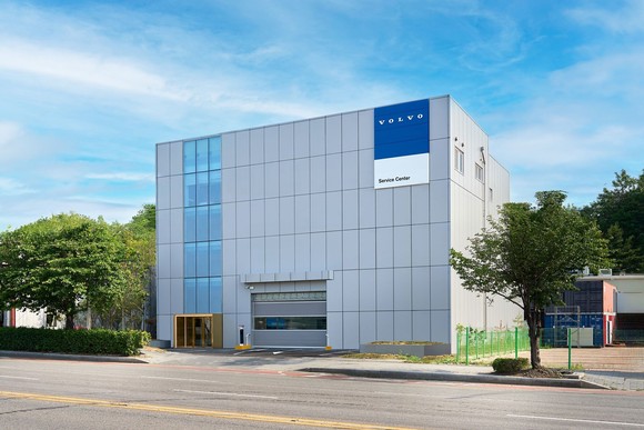 볼보자동차코리아 하남 서비스센터 전경. ⓒ 볼보자동차코리아
