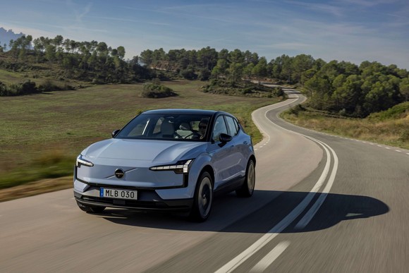 볼보자동차코리아의 순수 전기 SUV '볼보 EX30'. ⓒ 볼보자동차코리아