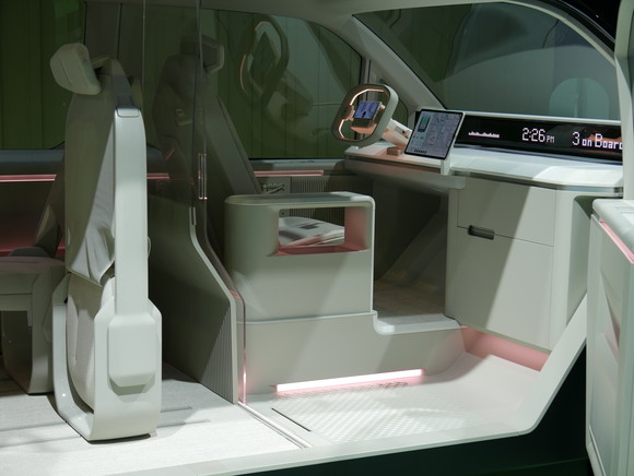 대형 PBV PV7 내부 모습. = 노병우 기자