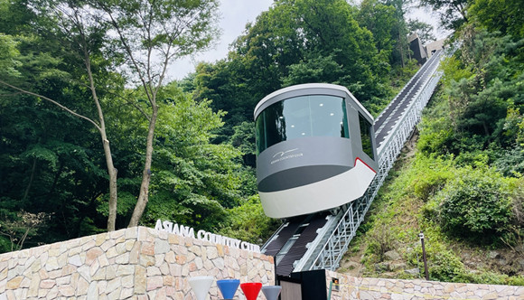 금호리조트 아시아나컨트리클럽 신규 리프트카. ⓒ 금호리조트