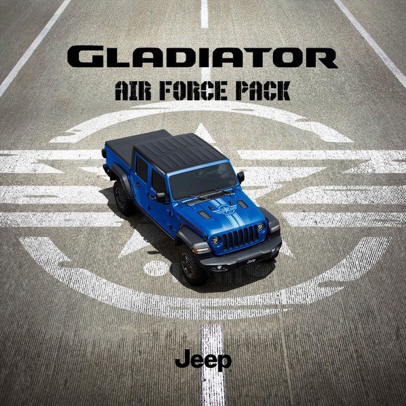 글래디에이터 헤리티지 에디션 에어 포스 팩. ⓒ 스텔란티스 코리아