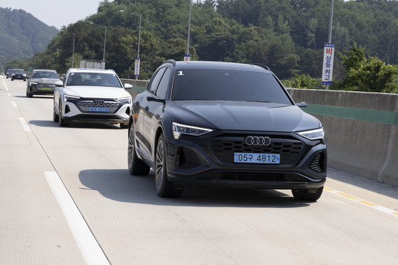 더 뉴 아우디 Q8 e-트론은 아우디 DNA가 집약된 순수 전기 SUV다. ⓒ 아우디 코리아