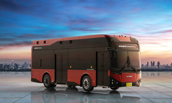 9M EV BUS(42인승). ⓒ KGM 커머셜