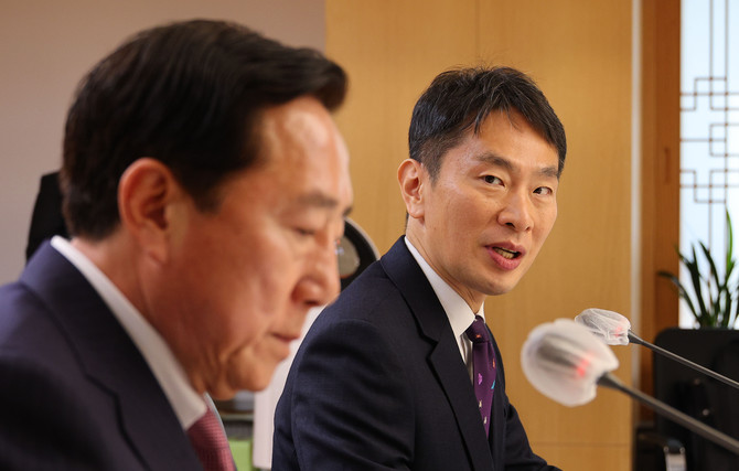 이복현 금융감독원장이 7일 오전 서울 여의도 중소기업중앙회에서 열린 중소기업인 간담회에서 발언하고 있다. ⓒ 연합뉴스