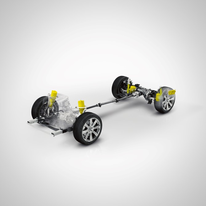 XC60 윈터 에디션 에어 서스페션. ⓒ 볼보자동차코리아