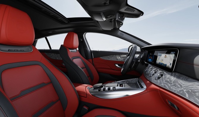 메르세데스-AMG GT 43 4MATIC+ 그레이트 화이트 에디션 인테리어. ⓒ 메르세데스-벤츠 코리아