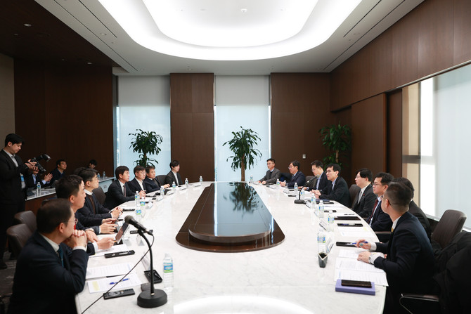 김소영 금융위원회 부위원장이 10일 오전 서울 중구 한국은행에서 열린 '제5차 지표금리·단기금융 시장협의회'에서 2025년 지표금리 개혁 추진 계획에 대해 논의하고 있다. ⓒ 한국은행