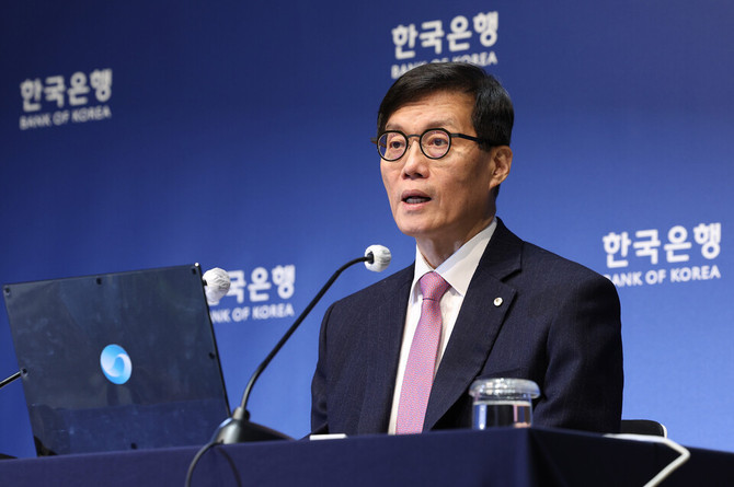 이창용 한국은행 총재가 지난달 16일 서울 중구 한국은행에서 열린 금융통화위원회 기준금리 결정에 관한 기자간담회에서 발언하고 있다. ⓒ 연합뉴스