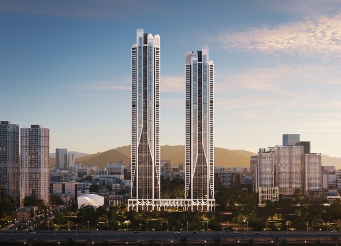 블랑 써밋 74 오피스텔 조감도. ⓒ 대우건설