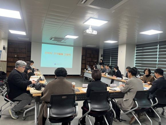광주 지역 한의약 건강돌봄사업 관련 간담회 모습. ⓒ 한국한의약진흥원