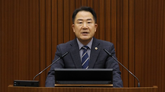 상병헌 의원(아름동, 前의장, 더불어민주당). ⓒ 의회사무국