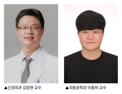 사진 왼쪽부터 김창현 교수, 이종하 교수. ⓒ 계명대학교 동산병원