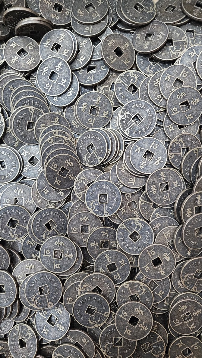 홍의장군축제 엽전 투어 경품 이벤트. ⓒ 의령군