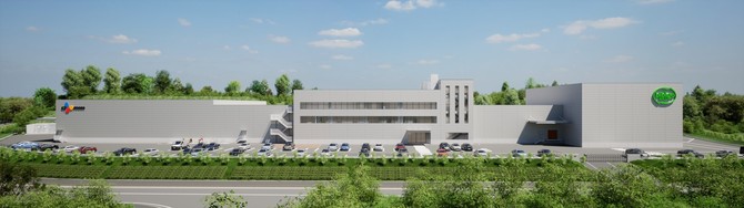 CJ제일제당의 일본 치바 신공장 조감도. ⓒ CJ제일제당