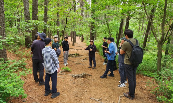 백두대간·정맥 관리 강화 현장토론회 모습. ⓒ 산림청