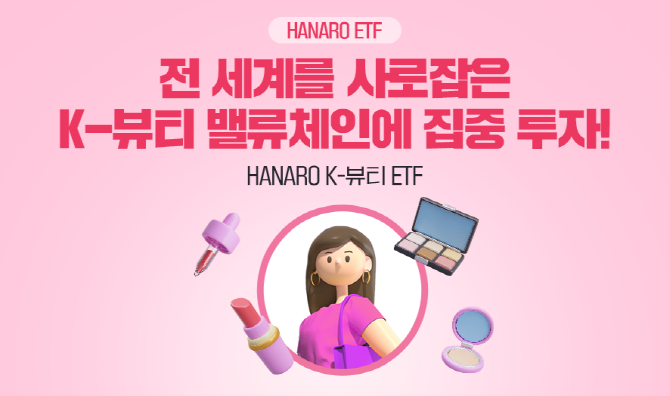 NH-Amundi자산운용의 HANARO K-뷰티 ETF가 3개월 수익률 22%를 돌파했다. ⓒ NH-Amnudi자산운용
