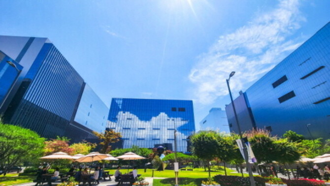 삼성바이오로직스 송도 사옥. © 삼성바이오로직스