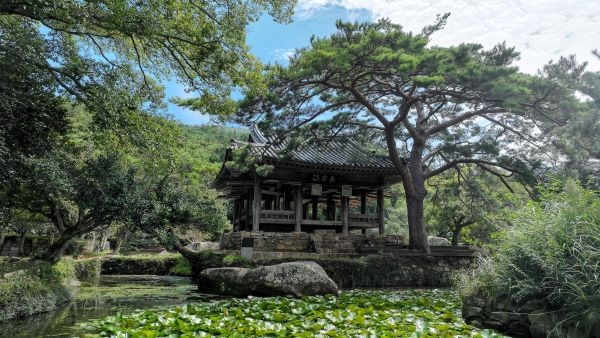 보길도 윤선도 원림 전경. ⓒ 완도군