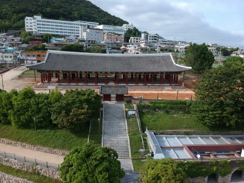 여수 진남관이 10년에 걸쳐 해체 보수공사를 마치고 오는 30일 공식 개방한다. ⓒ 여수시