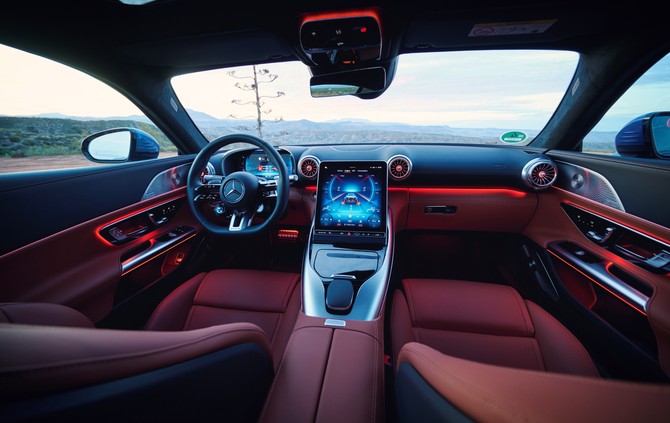 더 뉴 메르세데스-AMG GT 55 4MATIC+ 인테리어. ⓒ 메르세데스-벤츠 코리아