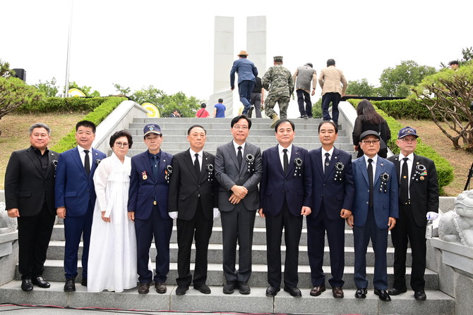 제70회 현충일 추념식, 순국선열과 영령을 추모하고 명복을 기원 ⓒ 김천시