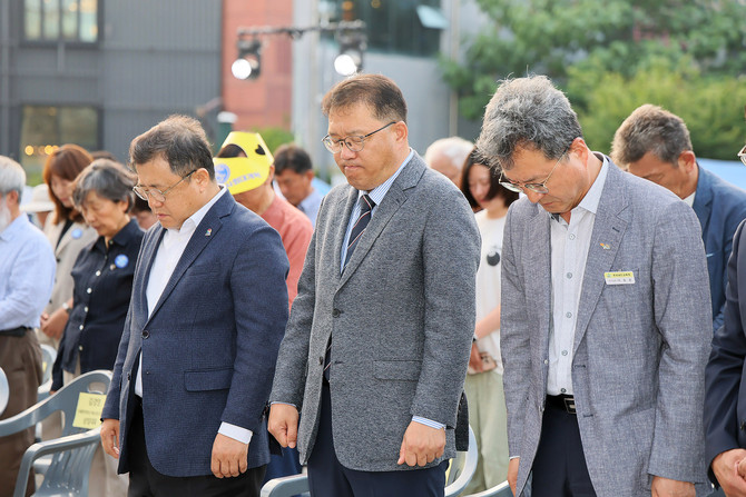 창원시 '제38주년 6·10민주항쟁 기념식 및 시민문화제' 개최. ⓒ 창원시