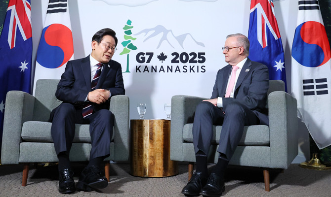 한국과 호주는 지난 2021년 12월 한-호주 수교 60주년을 맞아 양국 관계를 '포괄적 전략 동반자 관계'로 격상했다. ⓒ 연합뉴스