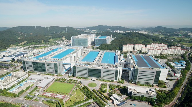 삼성디스플레이 아산1캠퍼스 전경. ⓒ 삼성디스플레이