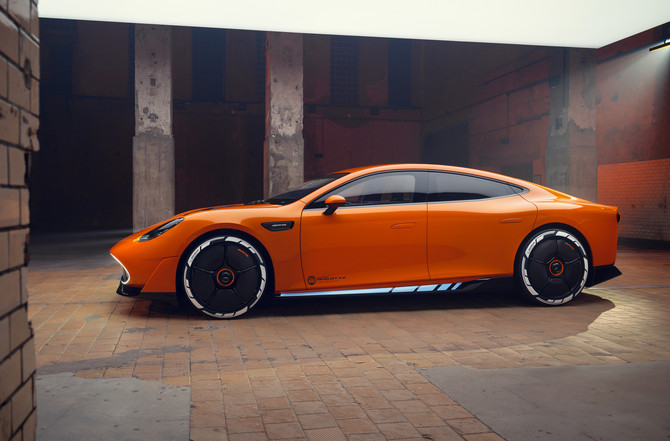 고성능 콘셉트카 '콘셉트 AMG GT XX'. ⓒ 메르세데스-벤츠 코리아