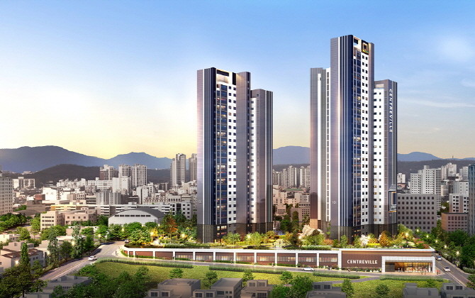 천호동 145-66번지 가로주택정비사업. © 동부건설