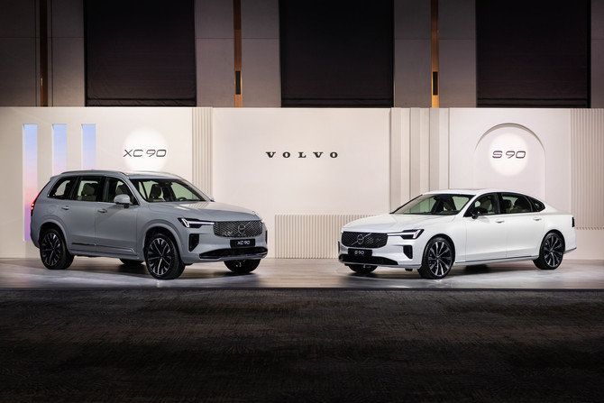 7인승 SUV XC90과 5인승 E-세그먼트 세단 S90. ⓒ 볼보자동차코리아