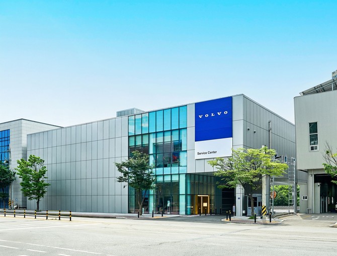 볼보 안양 서비스센터 전경. ⓒ 볼보자동차코리아