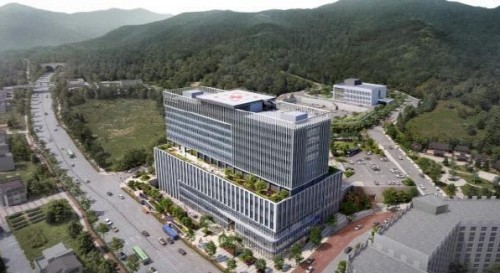 웅천지구에 신축 이전하는 여수전남병원 조감도. ⓒ 여수전남병원