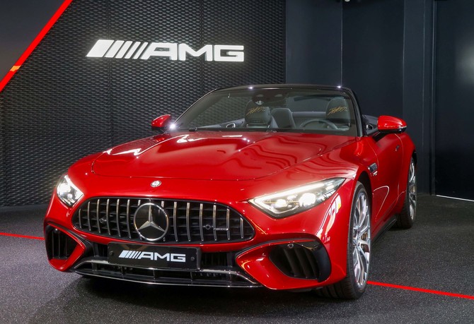 이상혁 선수에게 헌정의 의미를 담아 세상에 하나뿐인 메르세데스-AMG SL. ⓒ 메르세데스-벤츠 코리아