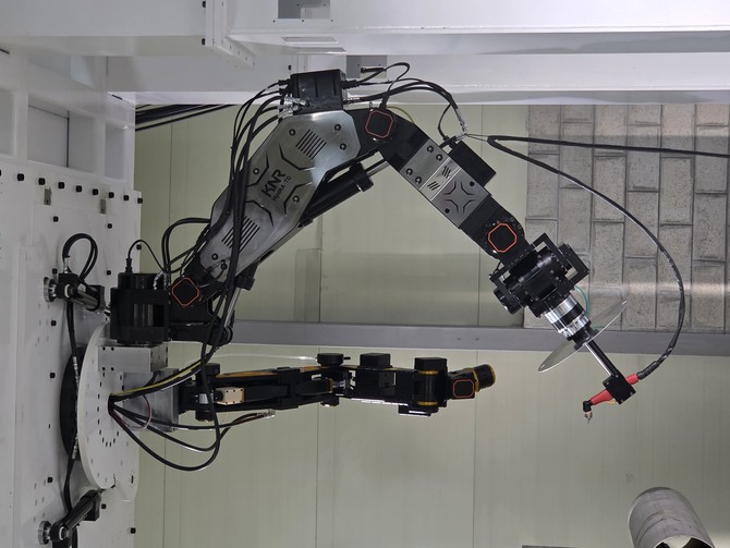 고성능 다목적 유압로봇팔 HydRA-TG. ⓒ케이엔알시스템