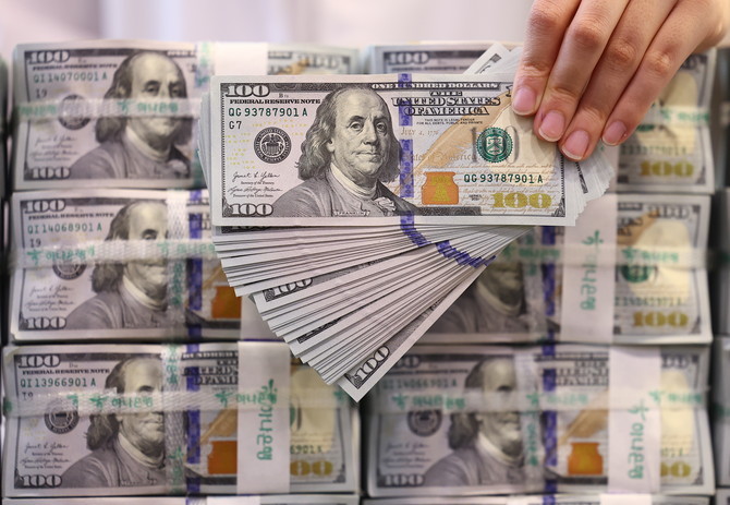 우리나라 외환거래 규모가 3년 전보다 26.5% 늘어난 것으로 나타났다. © 연합뉴스