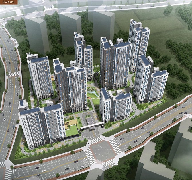 남양주진접2지구 A-7BL 공공주택 조감도. ⓒ 한국토지주택공사