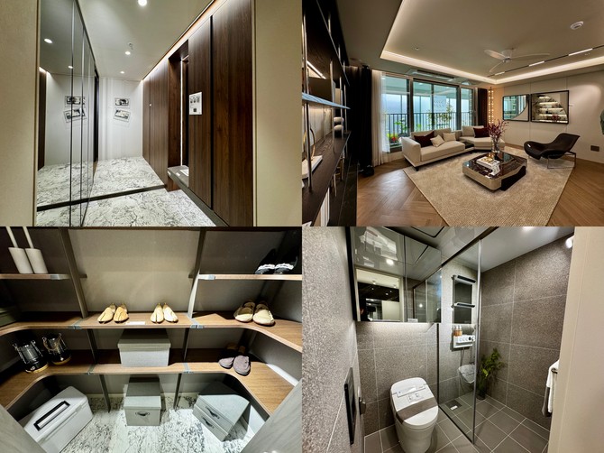 112㎡A타입은 남향 위주 배치와 확장형 거실 구조로 개방감과 채광을 극대화했다. = 김주환 기자