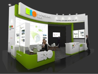 신성이엔지 반도체대전 부스 시안. ⓒ 신성이엔지