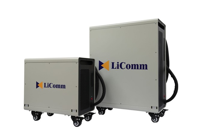 라이콤이 개발한 공랭식 레이저 용접기 'KWM-LiSA 시리즈'. ⓒ 라이콤