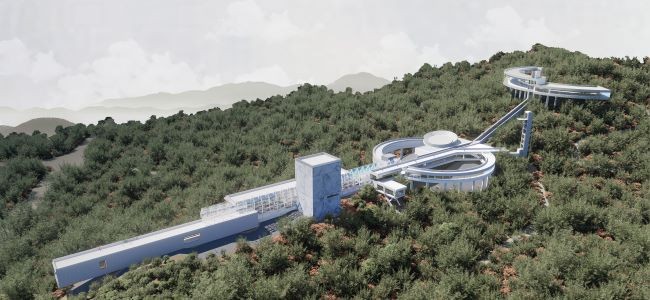 대상을 차지한 최지우 학생 작품 조감도. ⓒ 대구가톨릭대학교