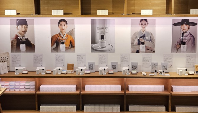 히어로즈 오브 코리아, 다이칸야마 츠타야 팝업 현장. ⓒ 히어로즈 오브 코리아