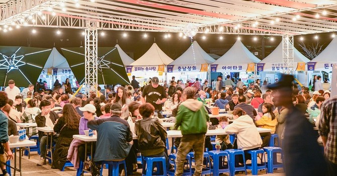 '제8회 예산장터 삼국축제장' 모습. ⓒ 예산군