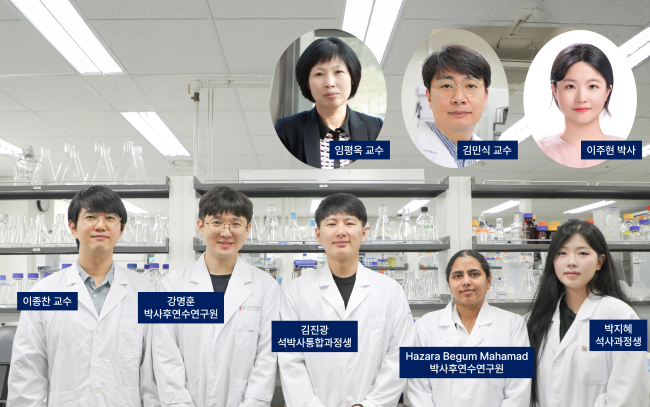 임평옥, 이종찬, 김민식 교수 공동 연구진. ⓒ DGIST