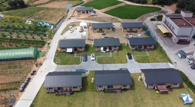 마산면 농촌보금자리사업 입주 완료. ⓒ 서천군